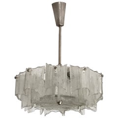 Kalmar Ice Glass Chandelier