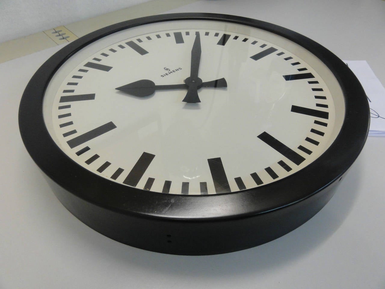 Very Big Industrial or Station Siemens Clock
