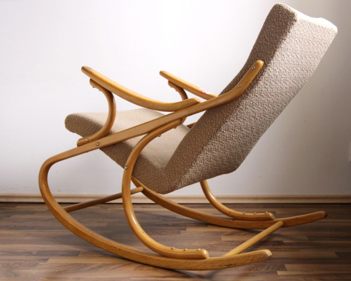 Mid-Century Modern Midcentury Rocking Chair For Sale