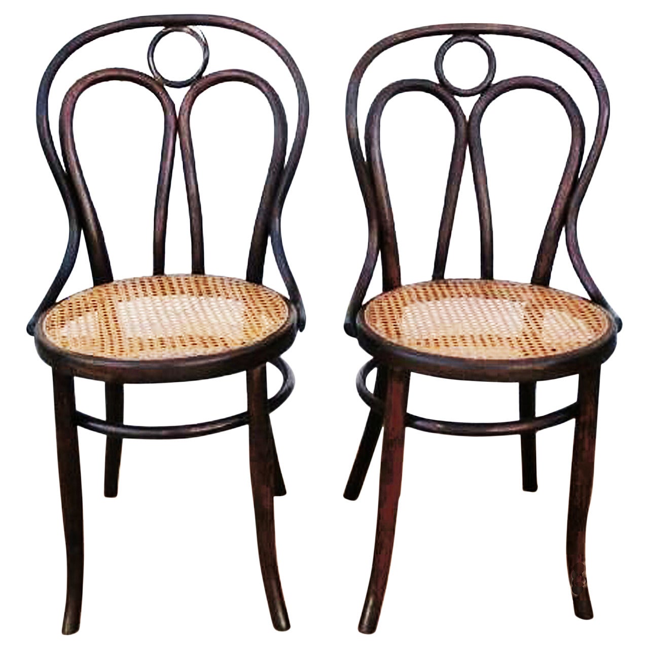 Pair of Kohn Chairs No. 36, the "Angel Chairs"