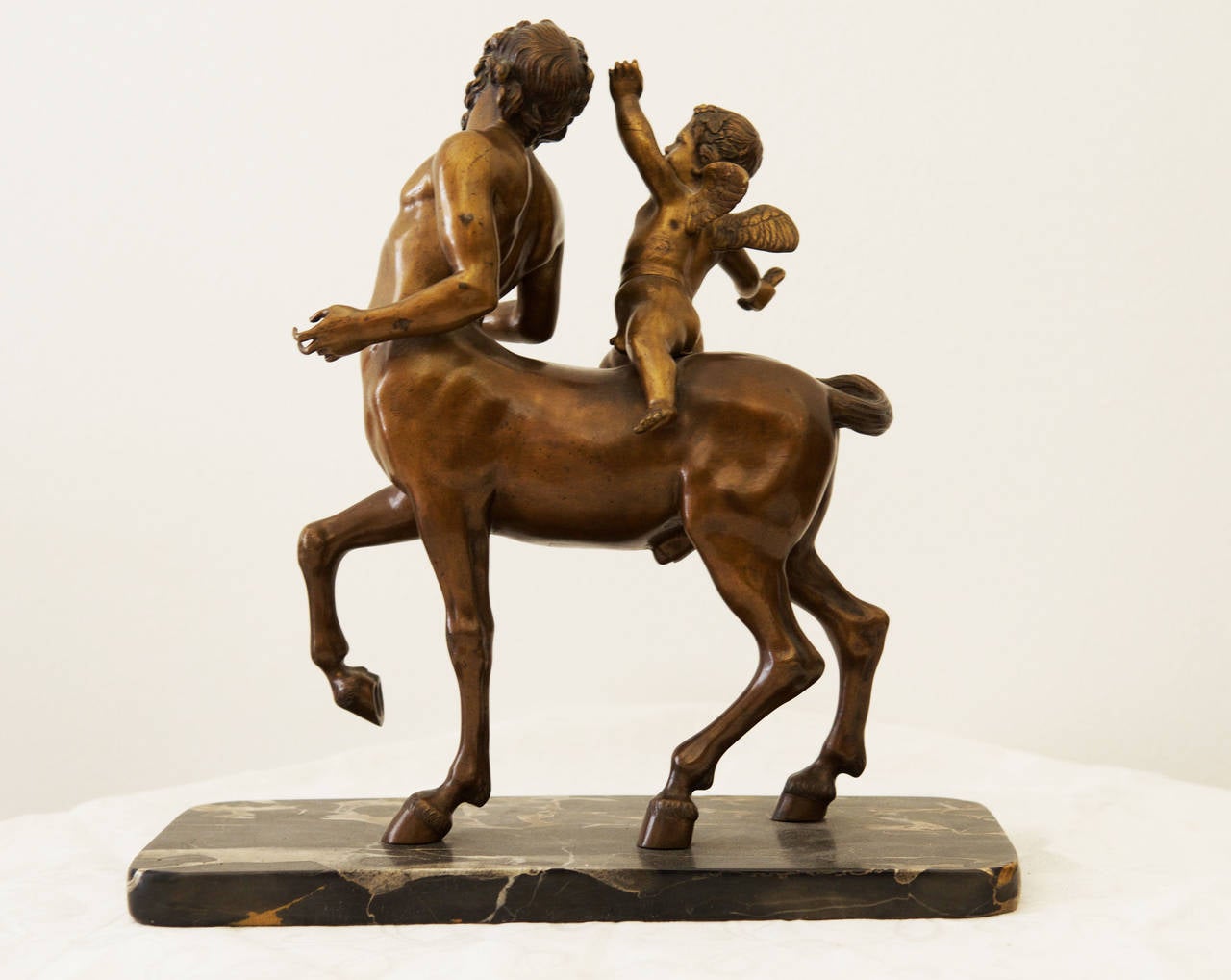 Vienna Bronze "Old Centaur Teased by Eros"