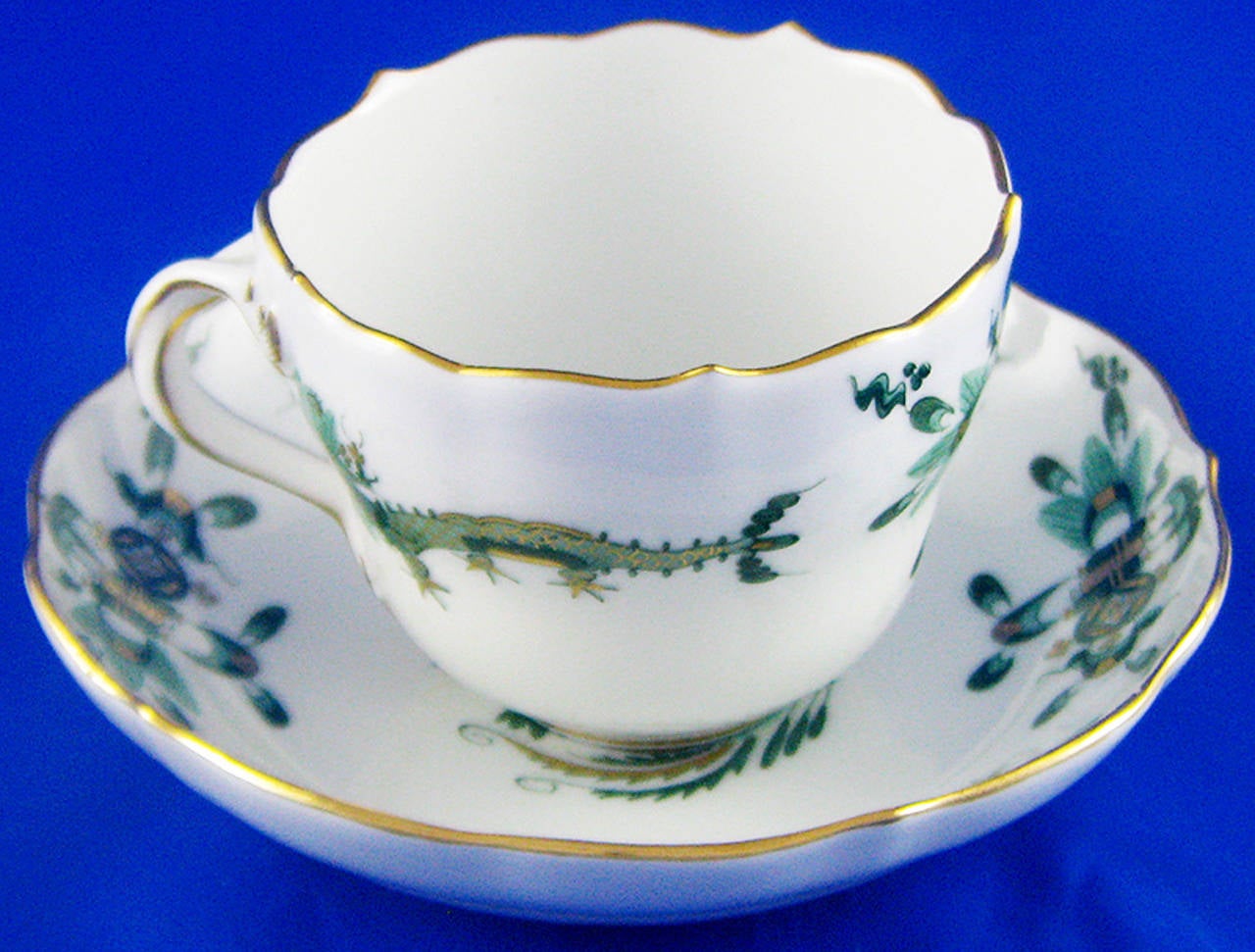 meissen cup and saucer