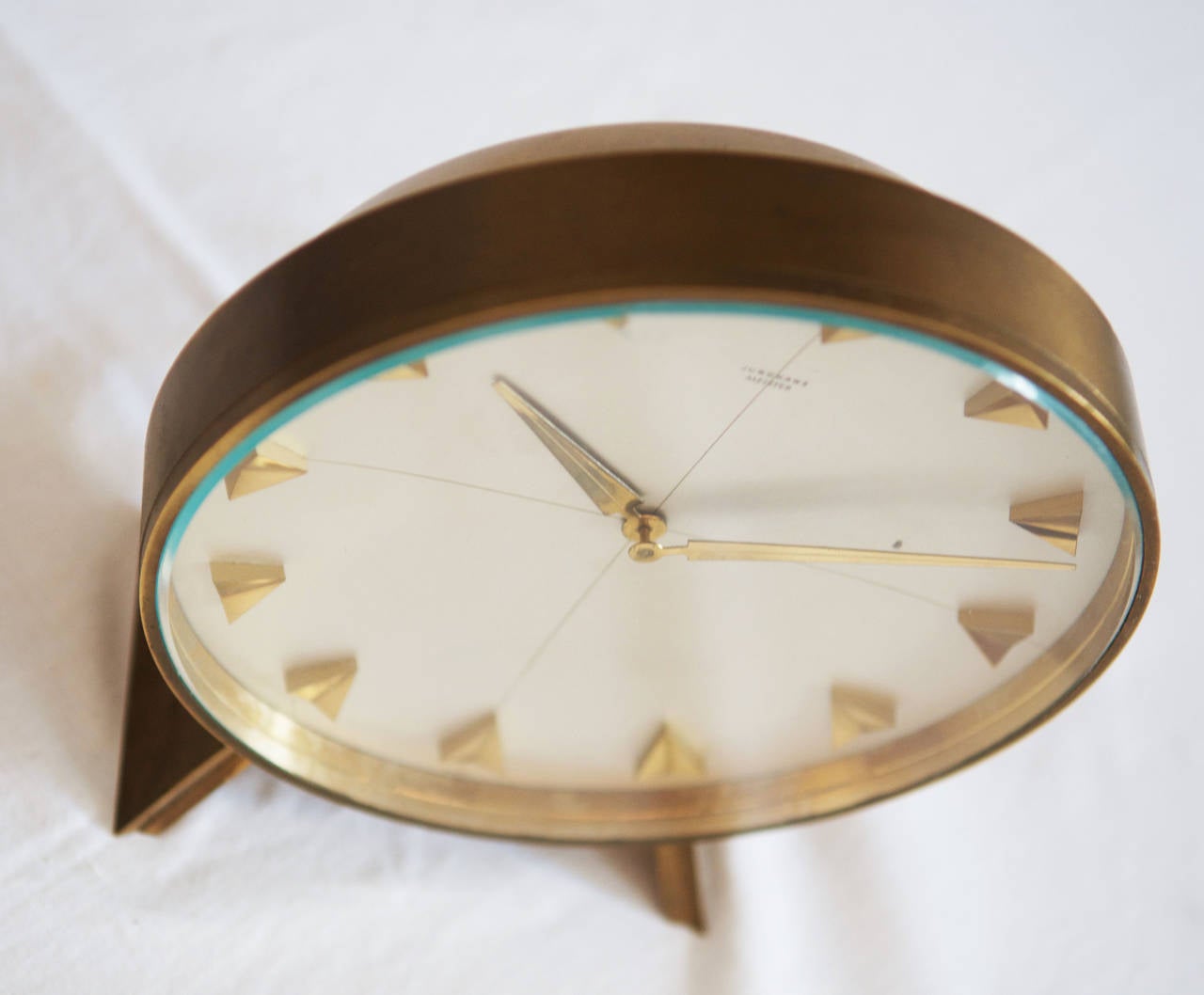 Junghans Table or Desk Clock from 1960s at 1stdibs