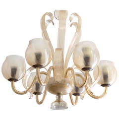 Bohemian Handblown Chandelier