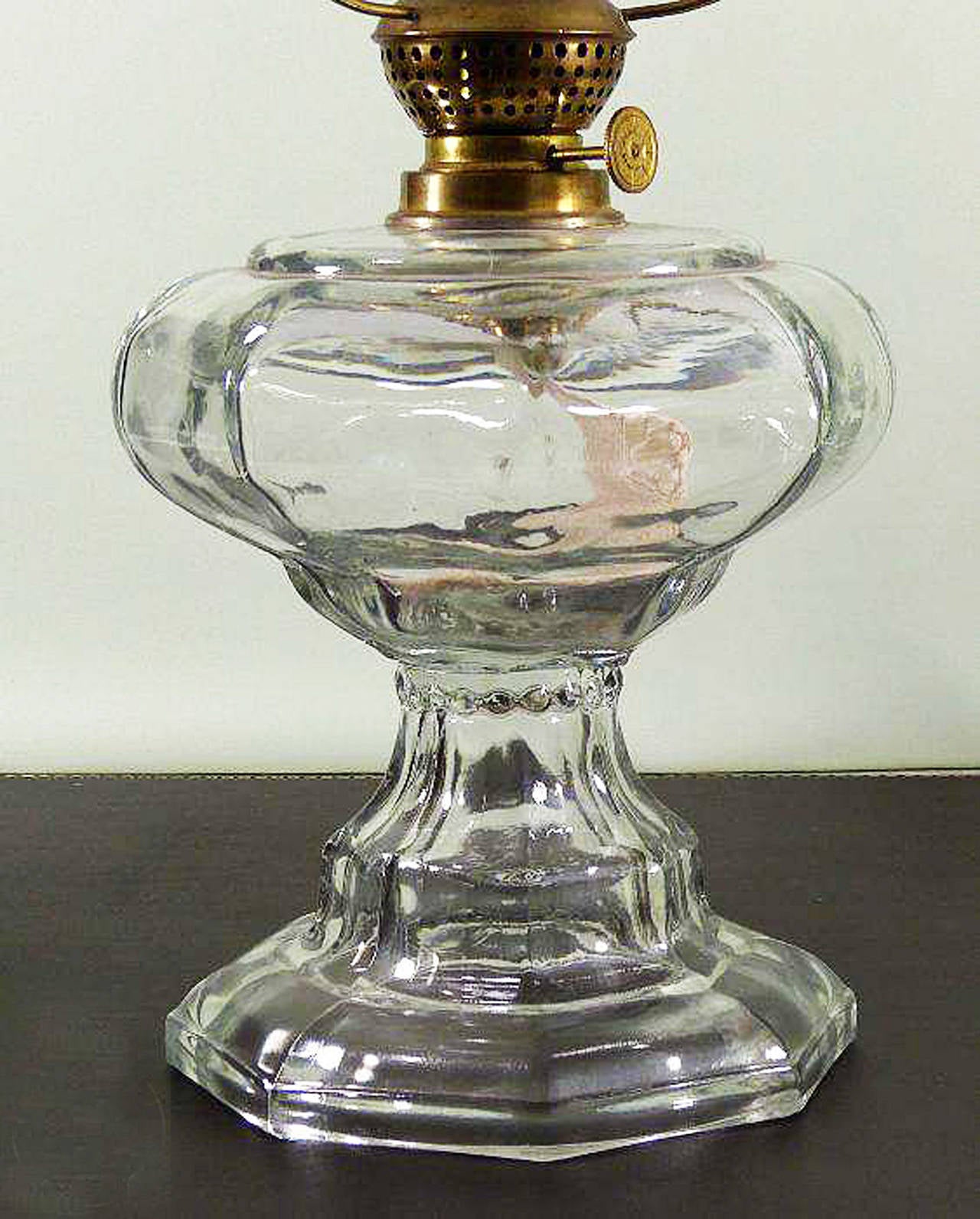 Austrian Art Deco Kerosene Petrol Lamp