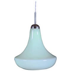 Midcentury Glass Pendant Midcentury Glass Pendant