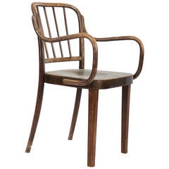 Rare Thonet Armchair Nr. 63 by Josef Frank