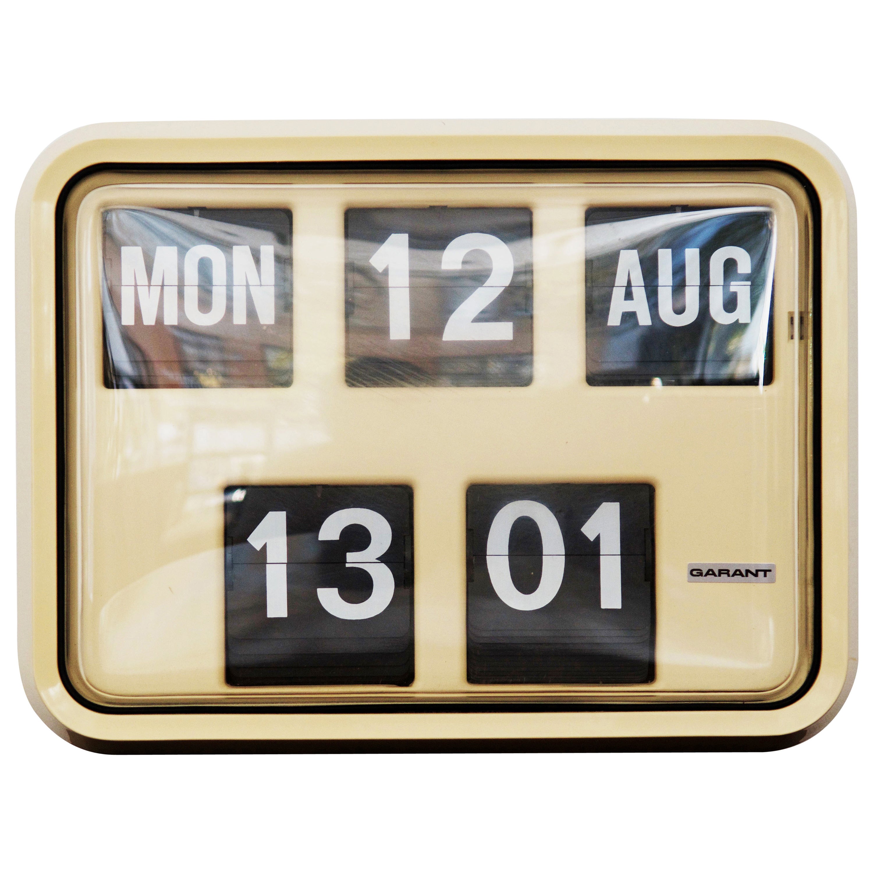 Flip Clock by Garand from 1970s