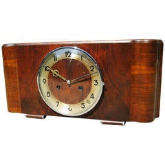 Vintage Art Deco HAU Mantel Clock