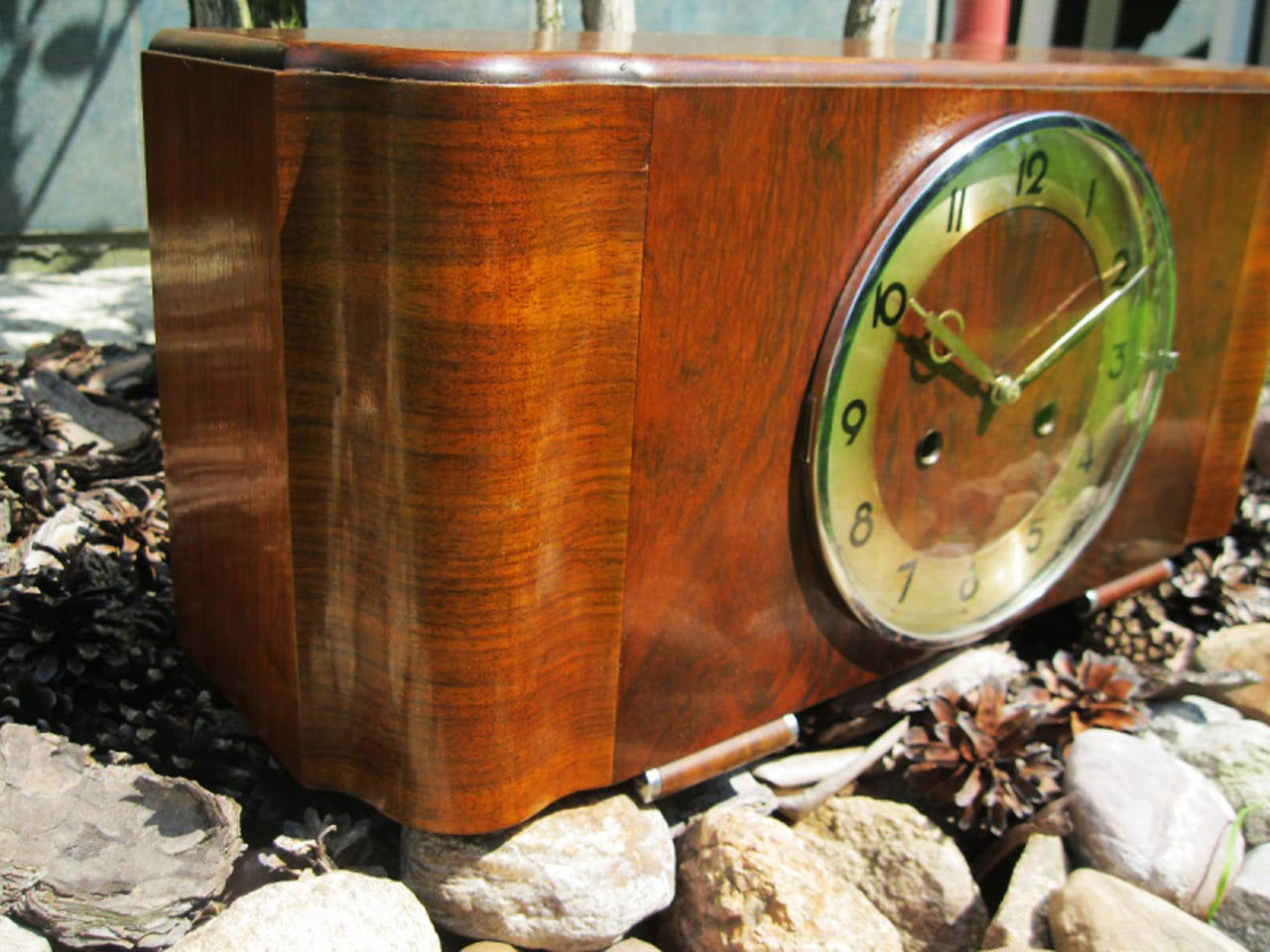 art deco mantel