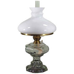Antique Art Deco Kerosene Petrol Lamp