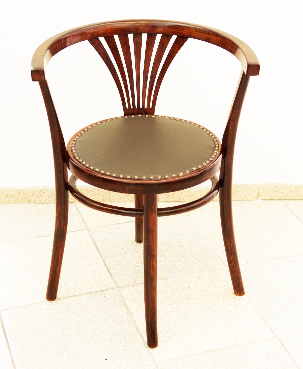 Vienna Secession Thonet Desk Armchair Nr. 28 (6028)