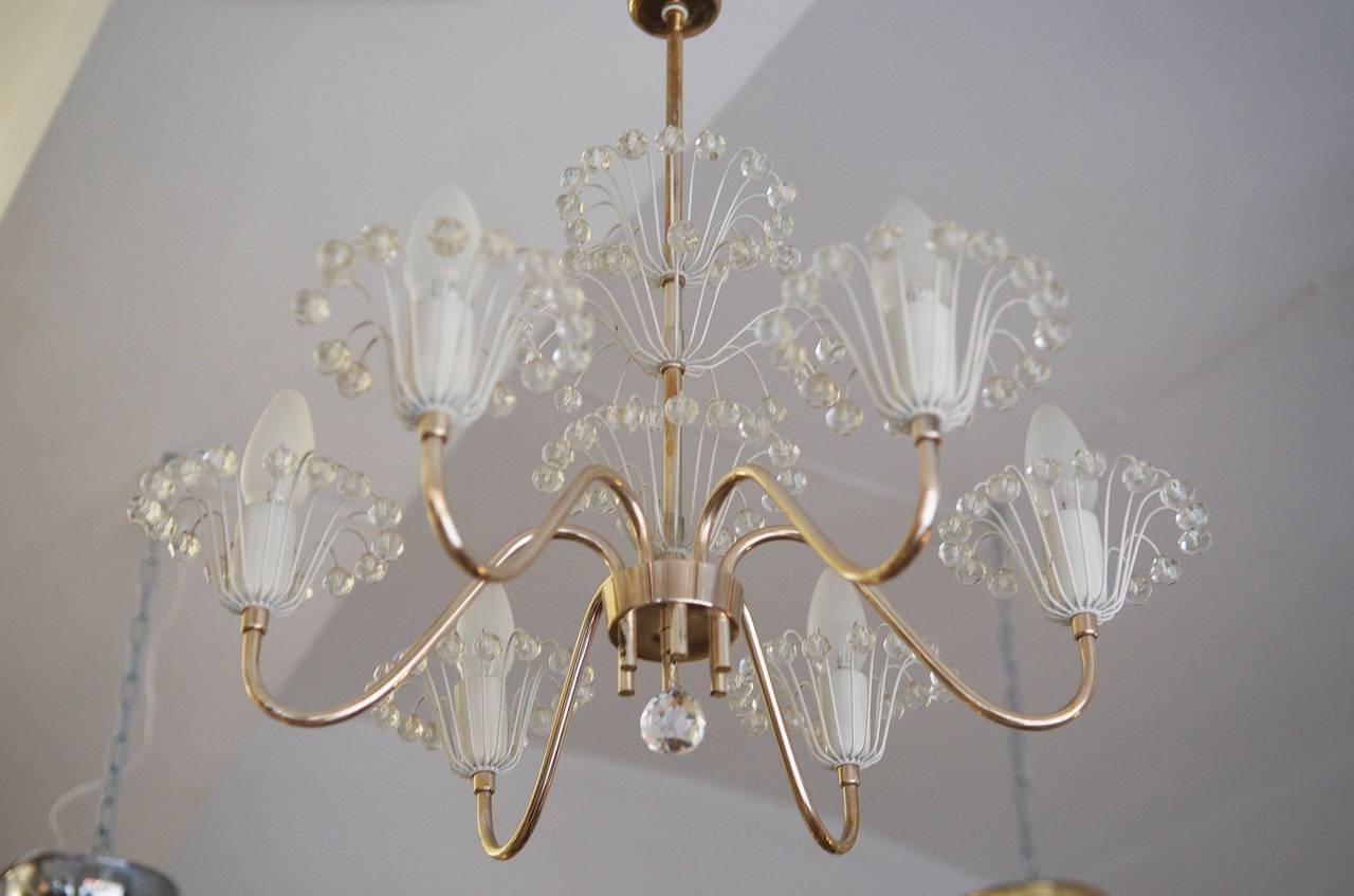 Suspension Vintage Emil Stejnar Pour Rupert Nikoll - Ère Mid-Century - Design Intemporel, état Parfait