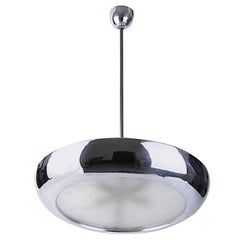 Large Bauhaus Functionalism Pendant by Josef Hurka for Napako