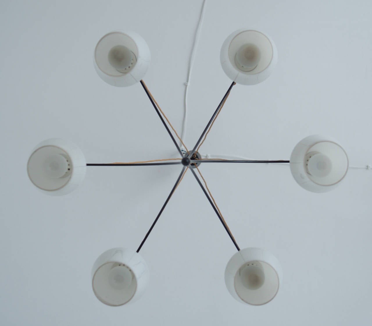 Chandelier by Rupert Nikoll from Ealy 1950s For Sale 1