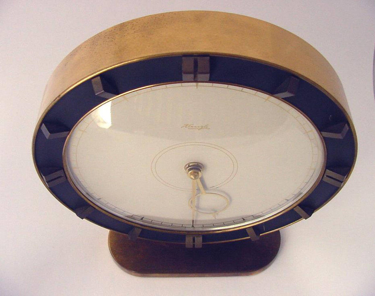 Mid-20th Century Big Kienzle Art Deco Table Clock, 1930s