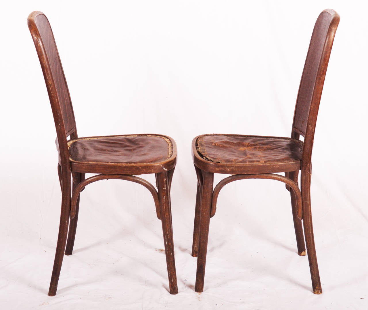 Pair of Kohn Dining Chairs In Good Condition In Vienna, AT