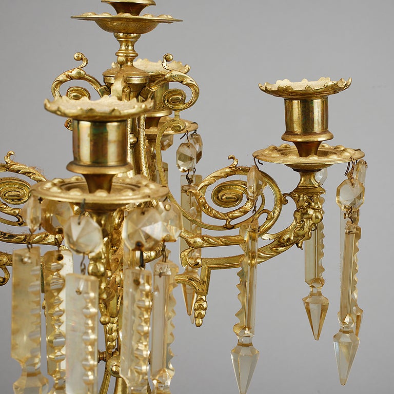 Gothic Revival Pair of Oscarian 