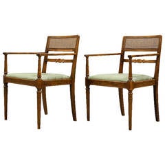 Antique Pair of Axel Einar Hjorth Chairs