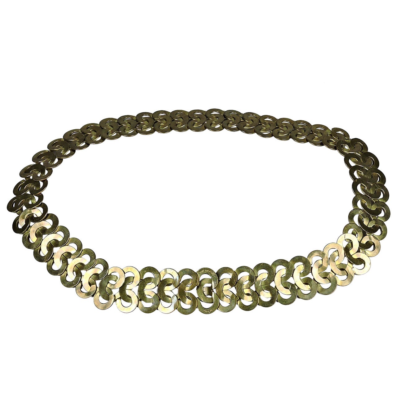 Guy Laroche Link Belt, 1960-1970s For Sale