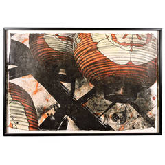 Daniel Kelly "Criss Cross" Lithograph