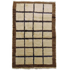 Mid-Century 1950s-1960s, Karipinar (Turkish) Tulu Rug