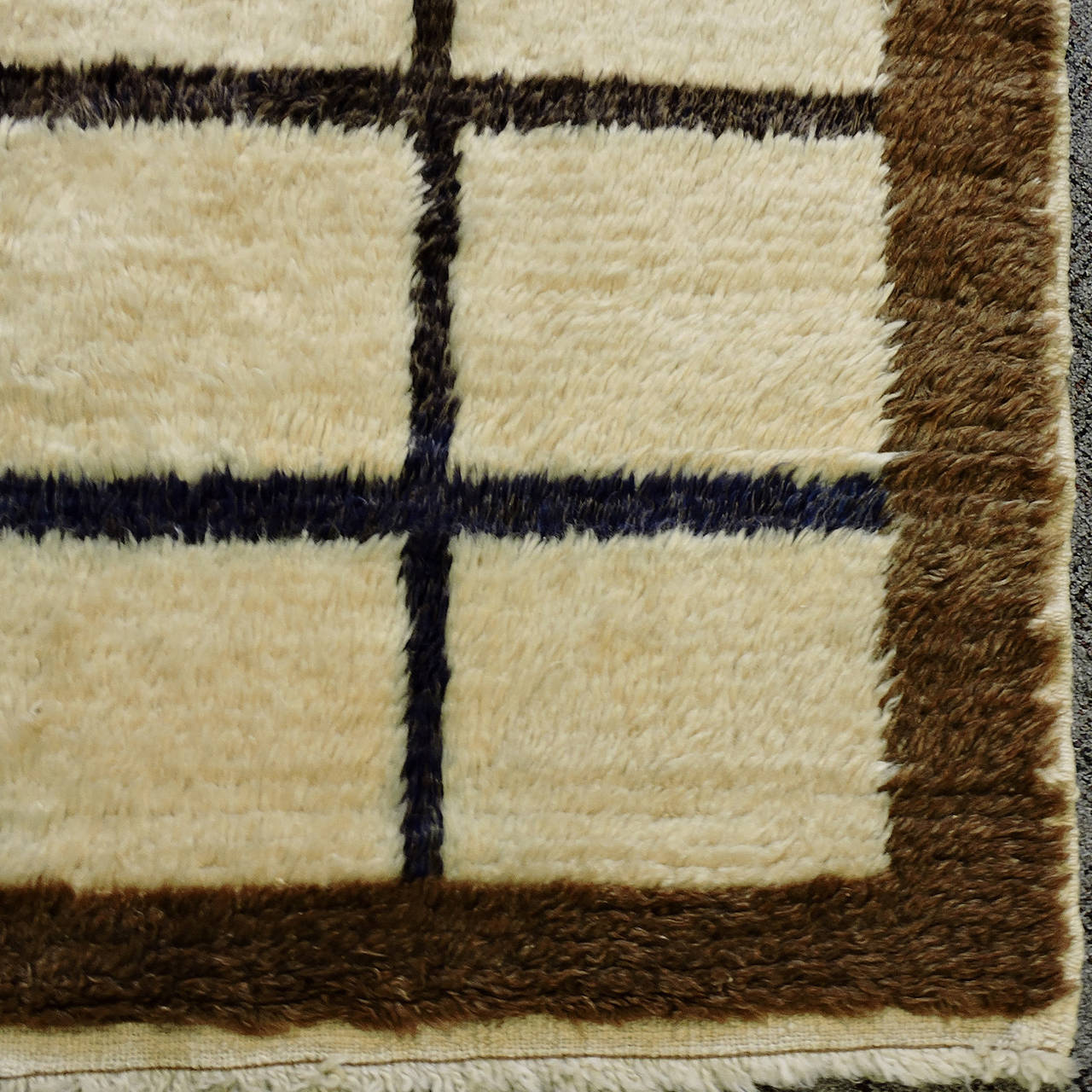 Mid-Century 1950s-1960s, Karipinar (Turkish) Tulu Rug