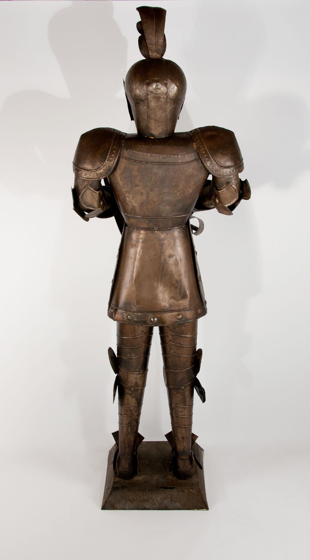 Tin Delightful Life-Size Knight in Armour