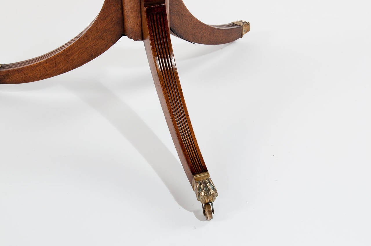 20th Century Mahogany Revolving Drum Table