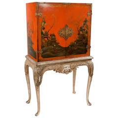 1920s Chinoiserie Cocktail Cabinet