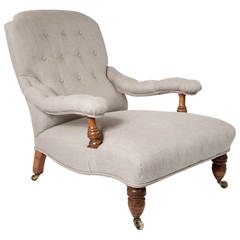 Antique 19th Century Howard and Son's Style Armchair