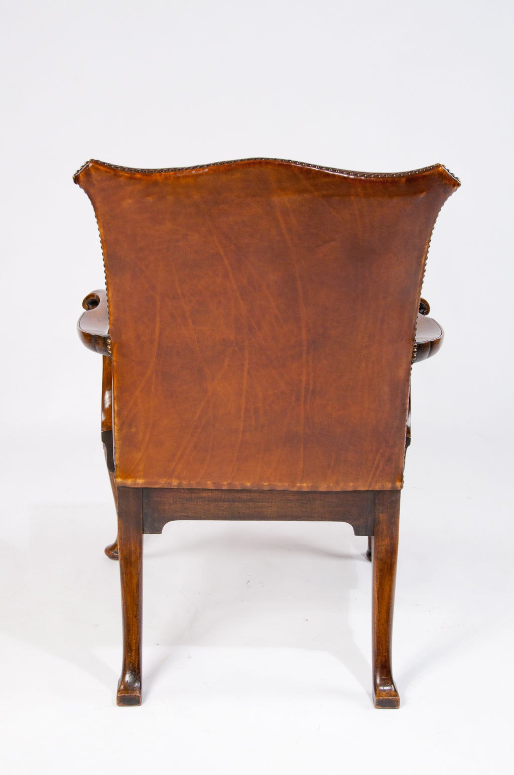 Quality 1920s Walnut Armchair by Tozer 3