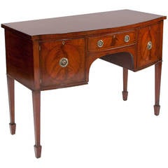 19th Century Mahogany Bow Fronted Sideboard