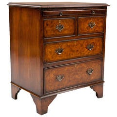 Antique Burr Walnut Chest of Drawers