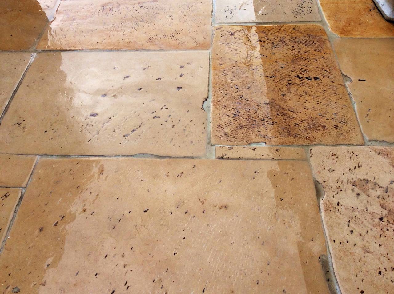 French Antique Limestone Flooring, 