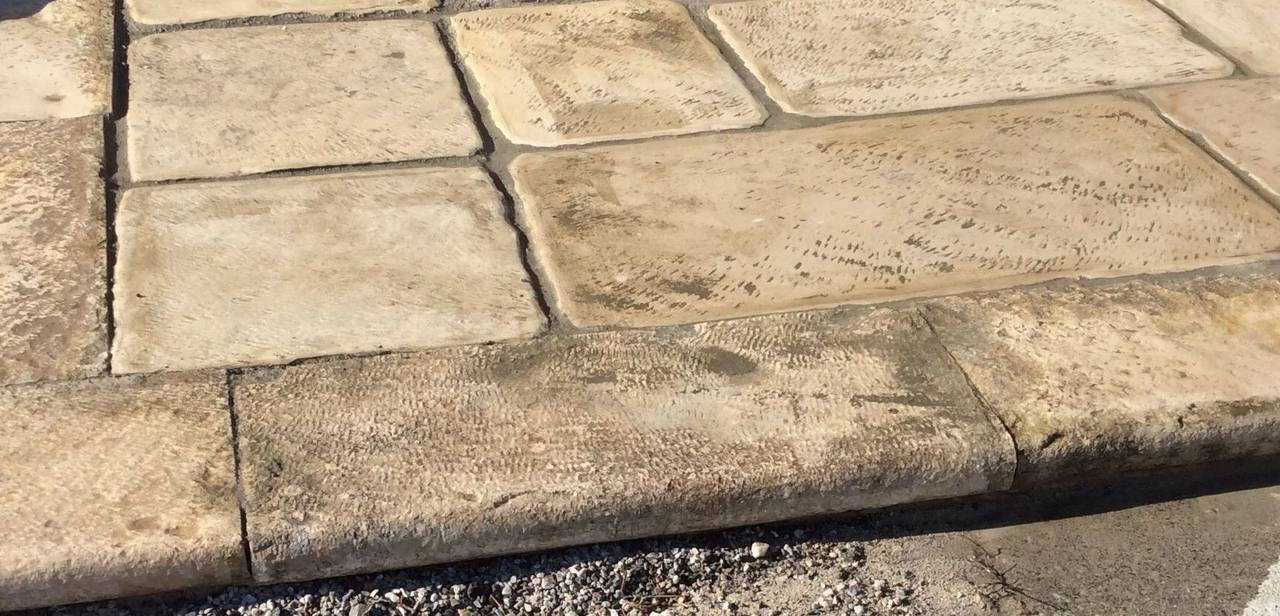 French Antique Reclaimed Stone Floors, 