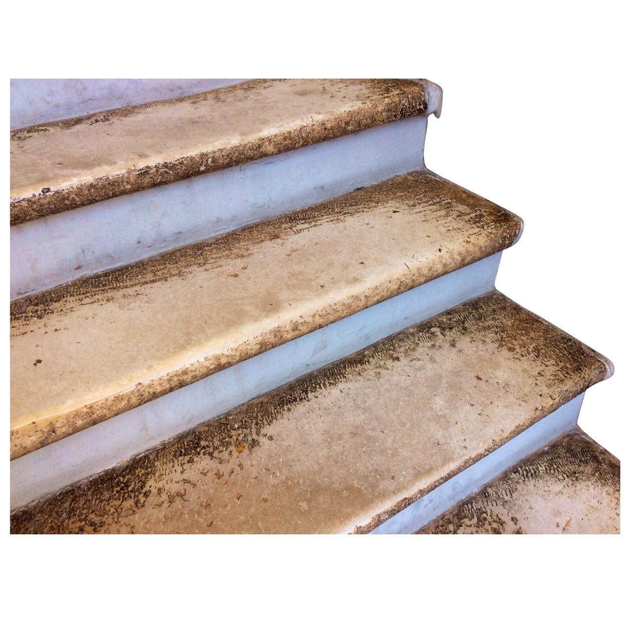 Antique French Stone Stairs Aged from 16th - 17th Century For Sale