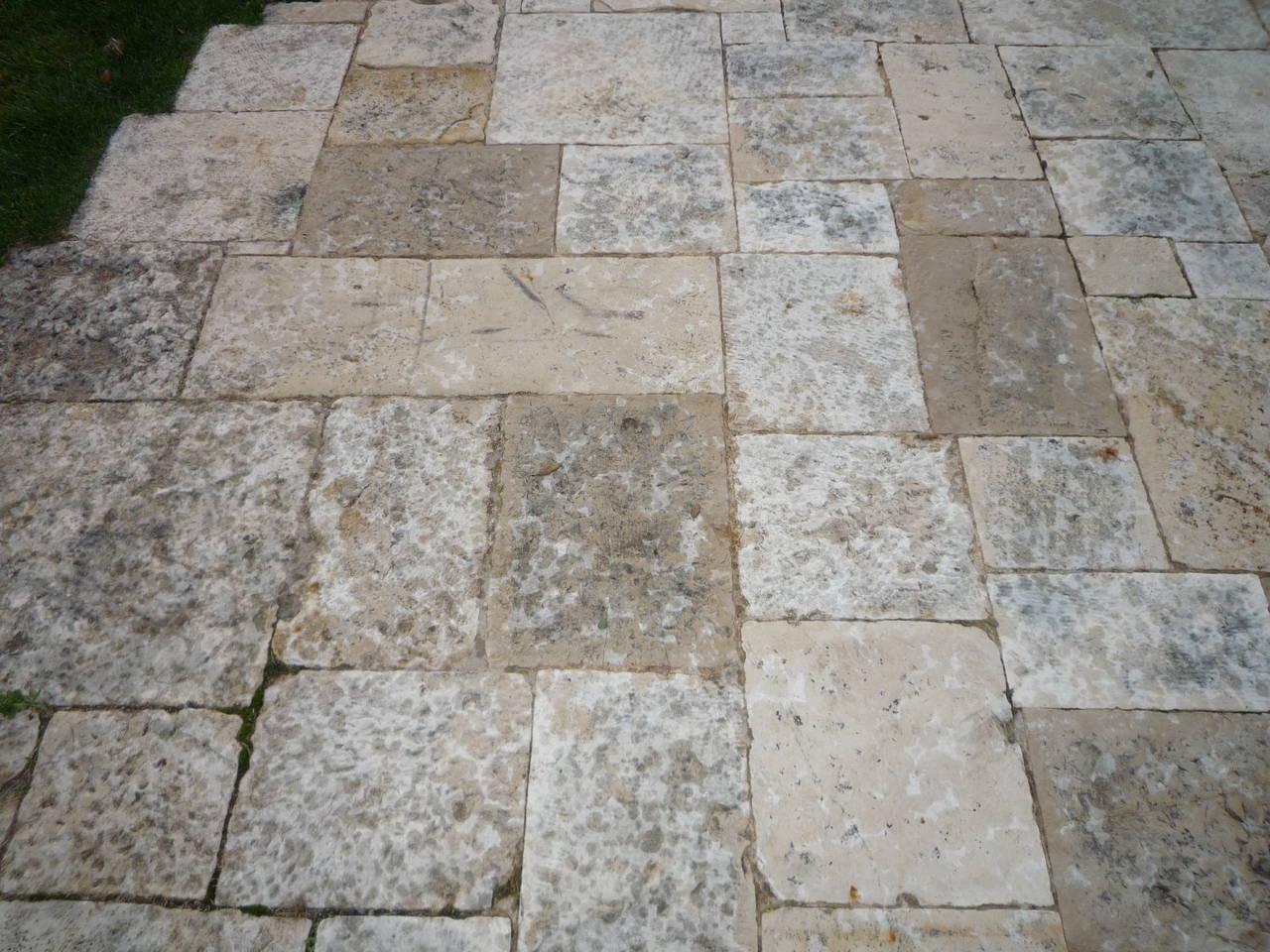 Antique Reclaimed French Stone Floors, 17th - 19th Century 5