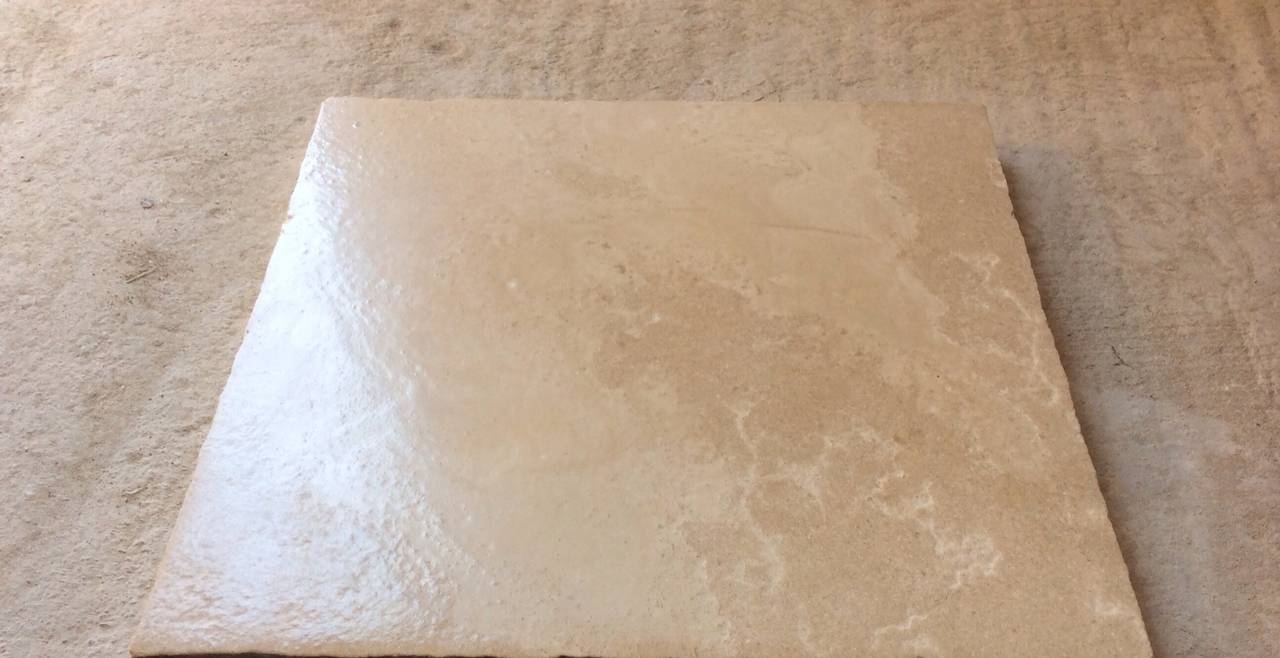 French Authentic Provencal Stone Flooring, Aged from  18th-19th Century For Sale