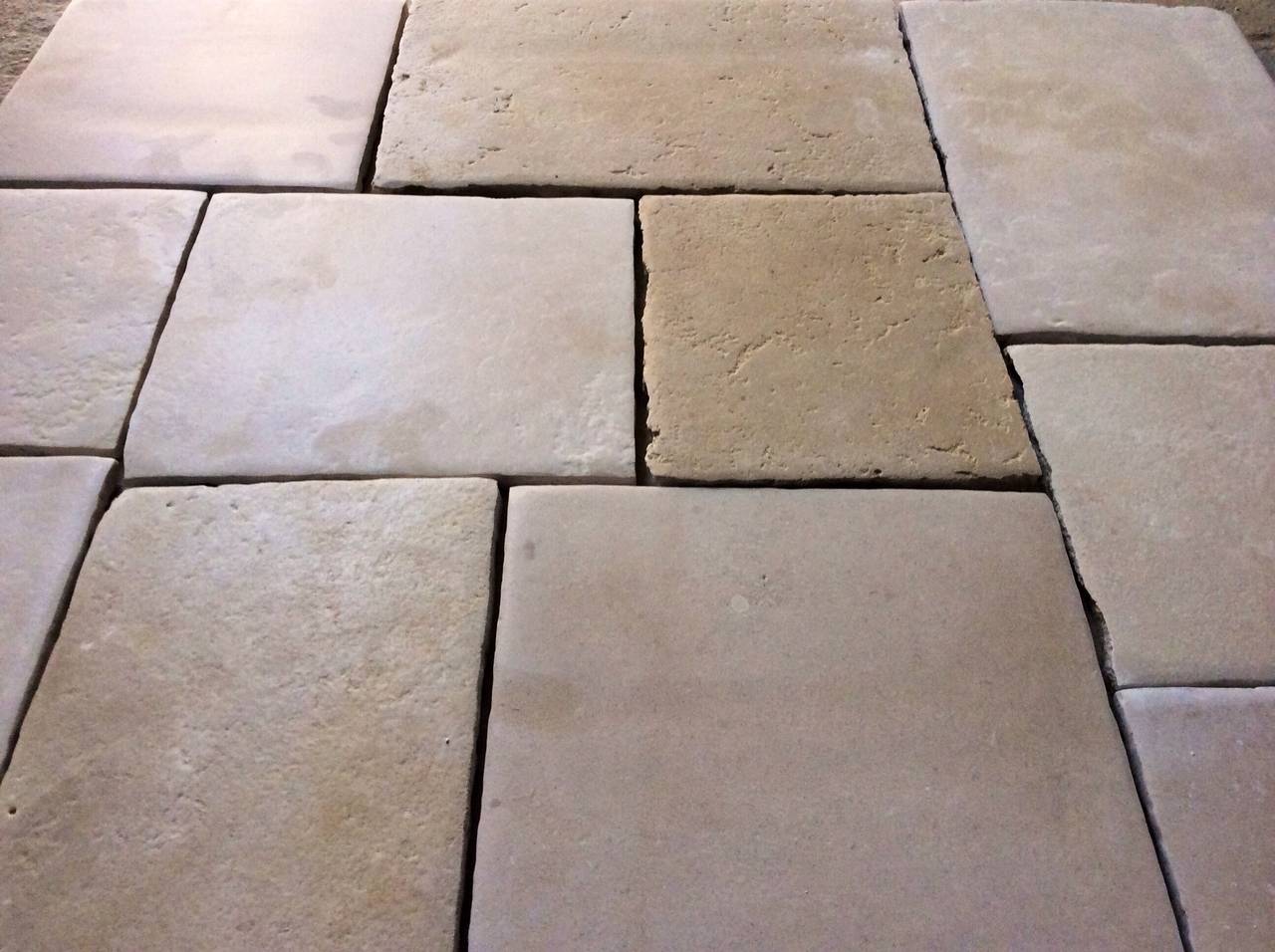 French Original Provencal Floors, Antique Stone Flooring, age 15th Century For Sale