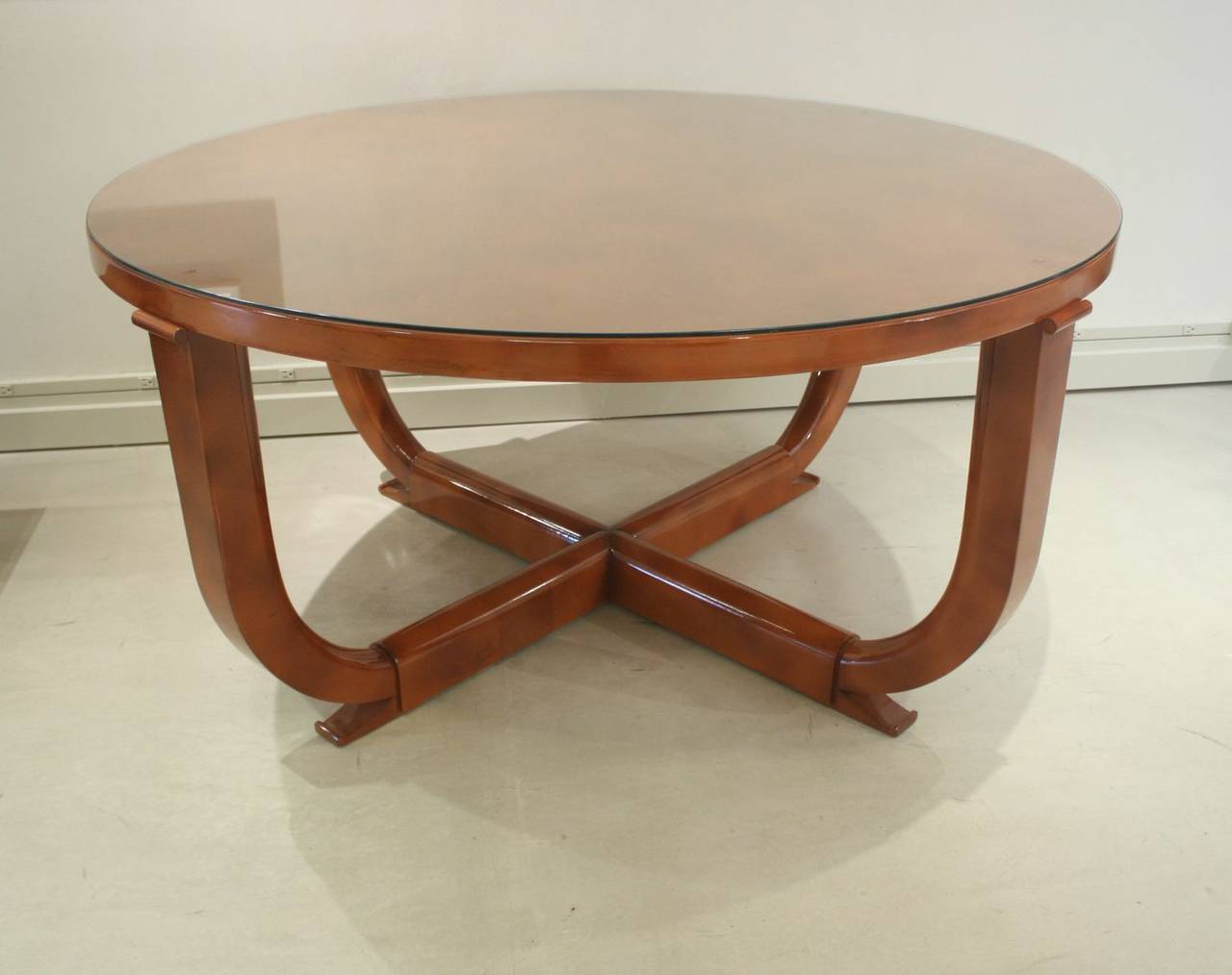 This Art Deco style table once stood on the floor of the Peter Marino designed VBH Shop on Madison Avenue.