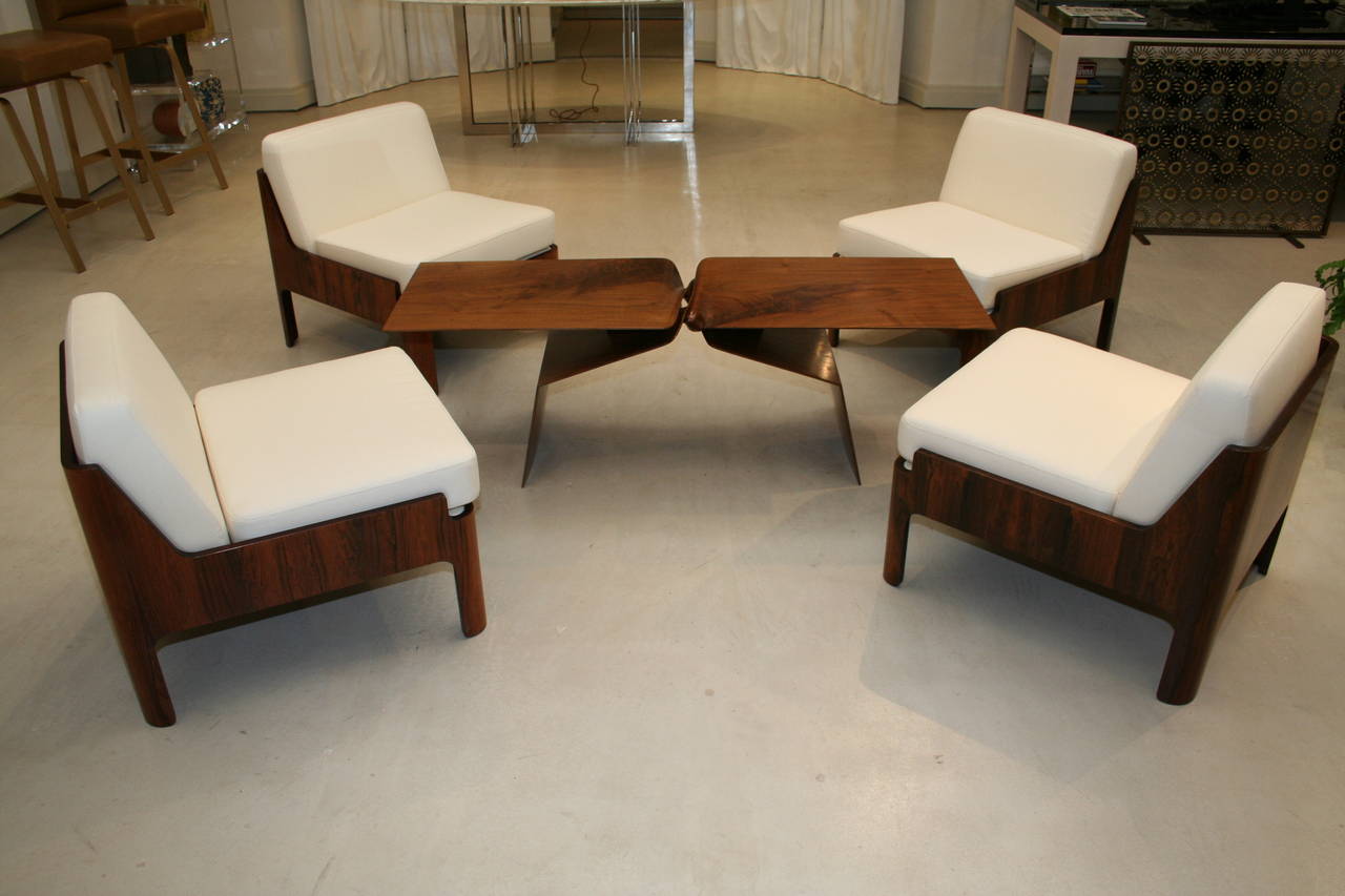 Mid-Century Modern Vintage Isamu Kenmochi Lounge Chairs