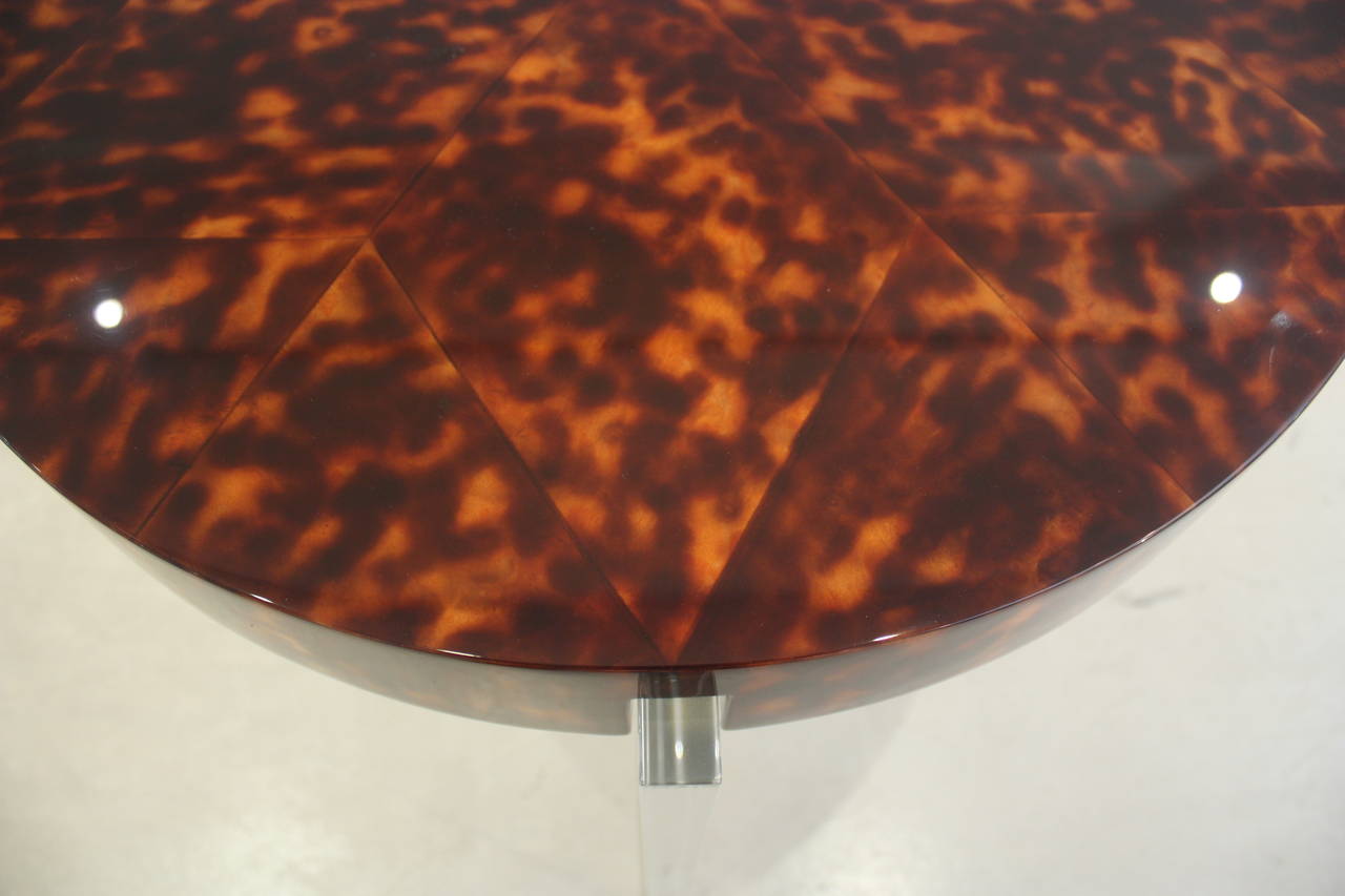 Liz O'Brien Editions, the Sam Table, Modern Side Table In Excellent Condition For Sale In Dallas, TX