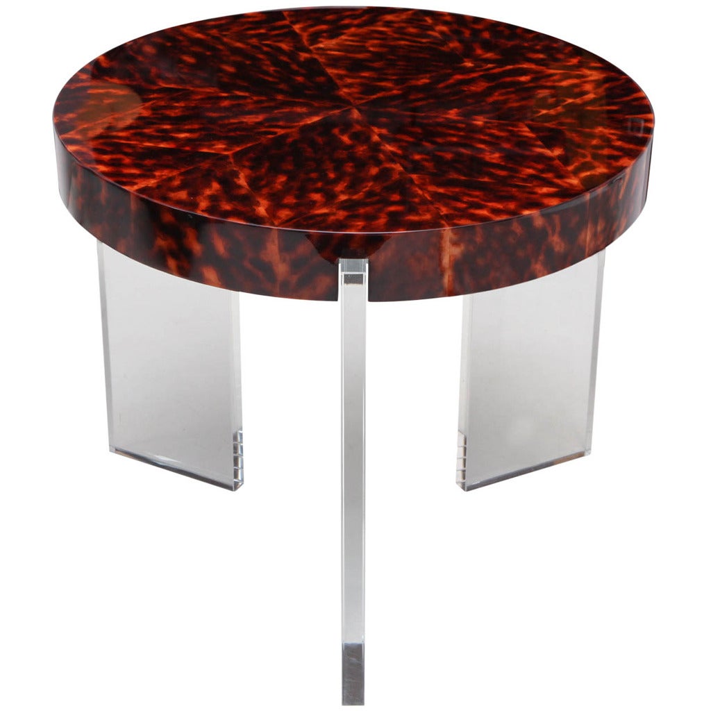 Liz O'Brien Editions, the Sam Table, Modern Side Table For Sale
