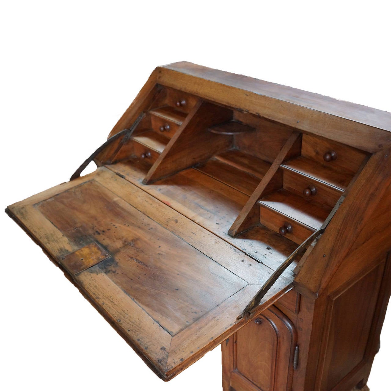 French 18th Century Louis XVI Walnut Desk For Sale