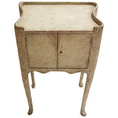 Early 19th Century Swedish Painted Side Table Cabinet