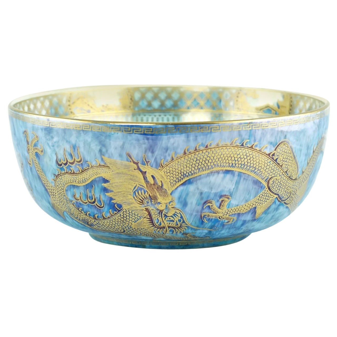 Wedgwood Fairyland Lustre 'Celestial Dragons' Centerpiece Bowl