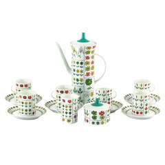 Vintage Emilio Pucci for Rosenthal 'Piemonte' Porcelain Coffee Set