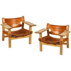 Spanish Chairs by Børge Mogensen