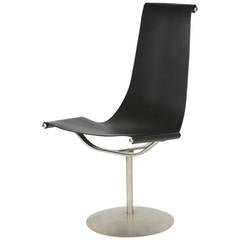 Leather Sling Chair in the Manner of W. Katavolos, R. Littell and D. Kelley 4